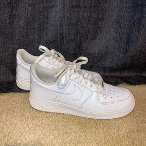 Nike Air Force 1 White Sneakers